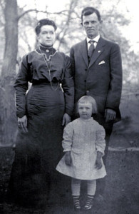 My grandmother and great-parents in Dayton, circa 1911-12.