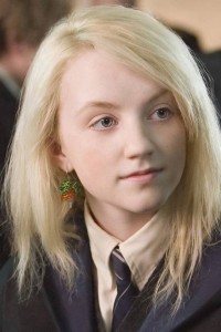 Beloved and wacky Harry Potter character, Luna Lovegood.