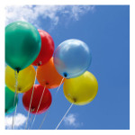 A Balloon Bouquet – Letting Go of a Lifetime of Color